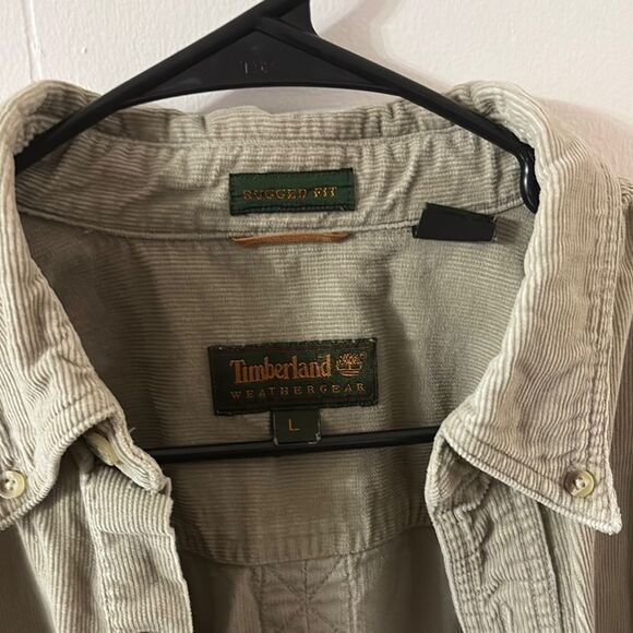 Timberland Tan Lightweight Shirt Jacket - Picture 2 of 3